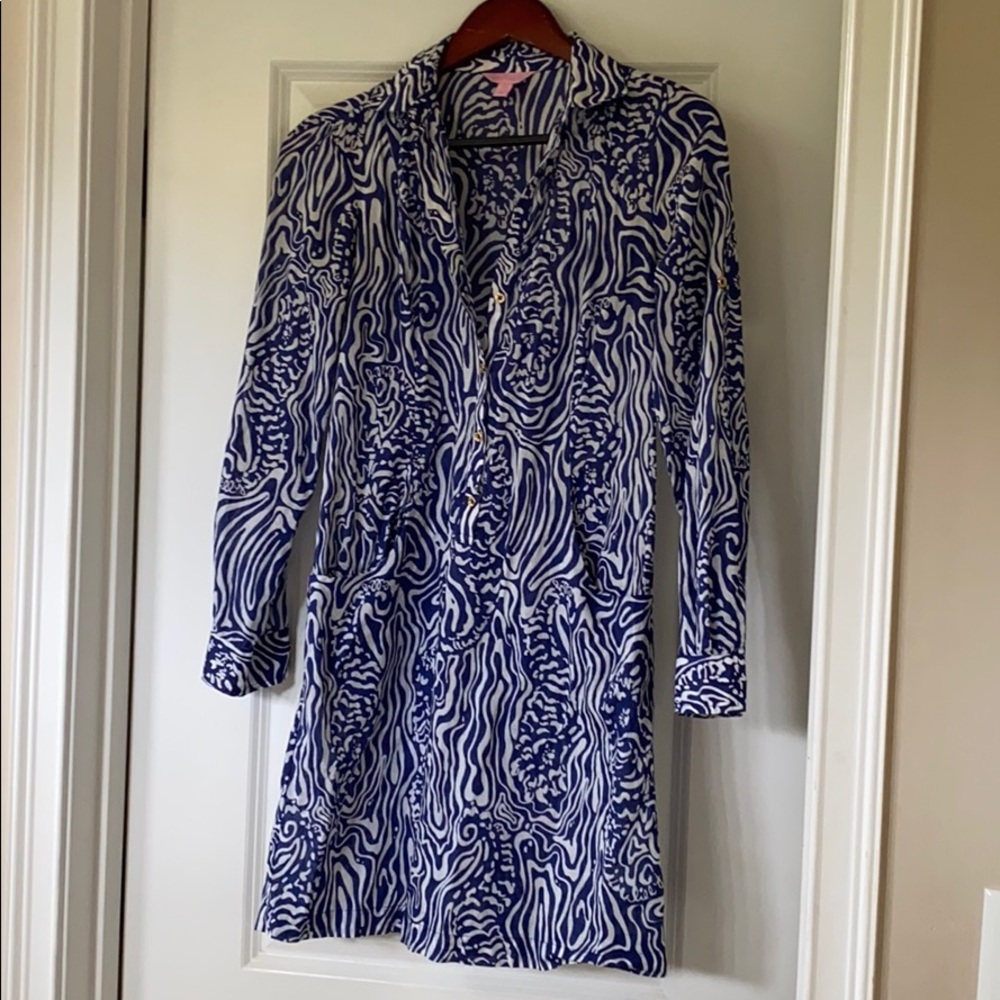 Lilly pulitzer cover up dress